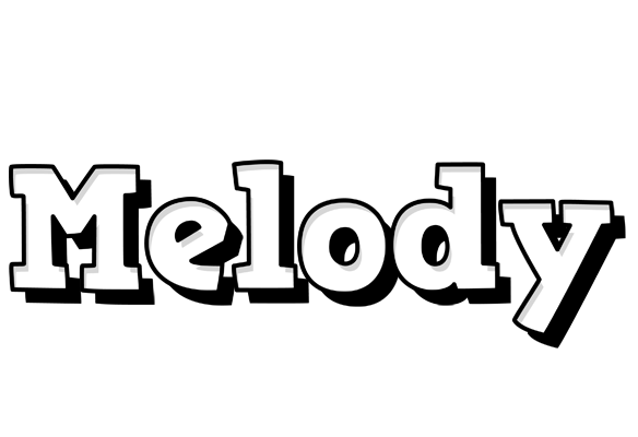 Melody snowing logo