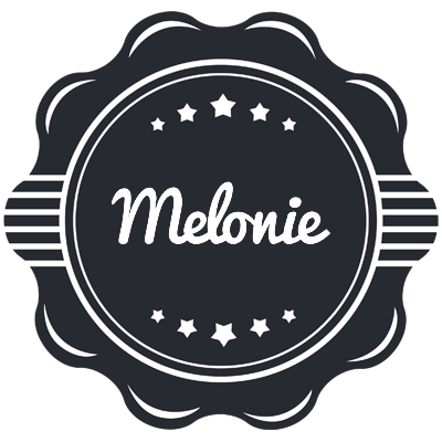 Melonie badge logo