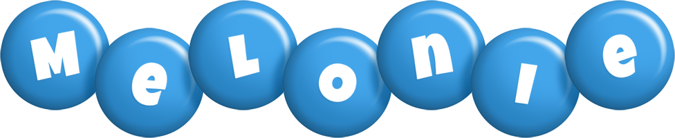 Melonie candy-blue logo