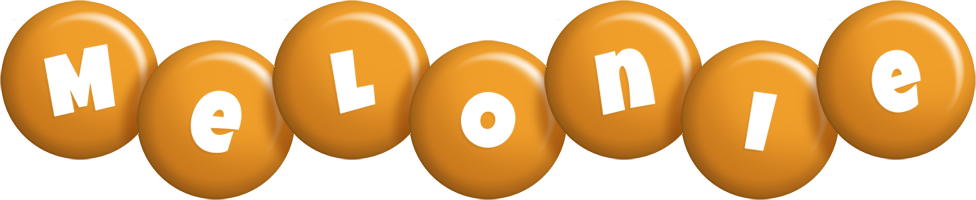 Melonie candy-orange logo