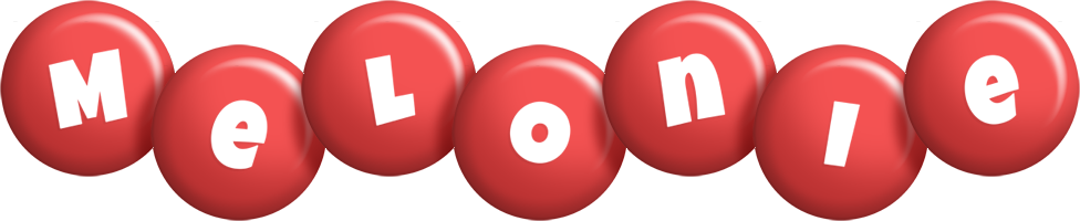 Melonie candy-red logo