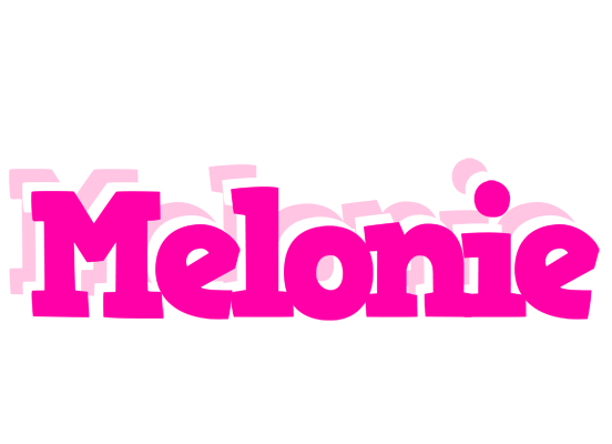 Melonie dancing logo
