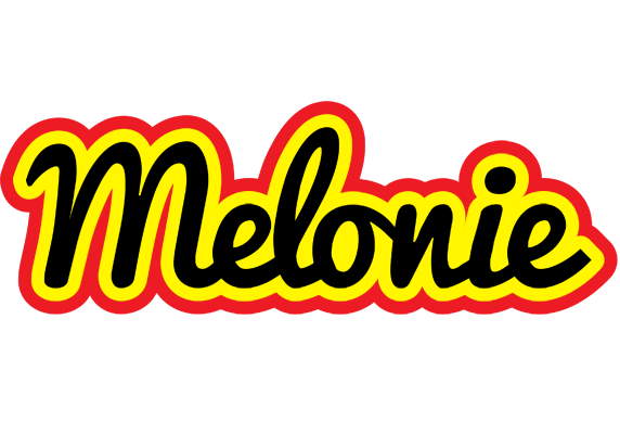 Melonie flaming logo