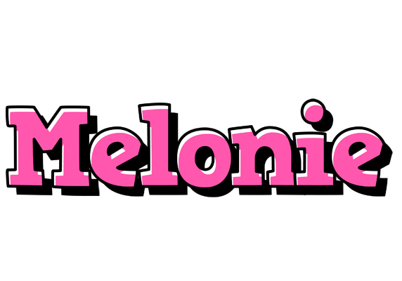 Melonie girlish logo