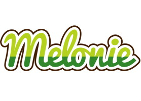 Melonie golfing logo