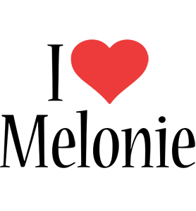 Melonie i-love logo