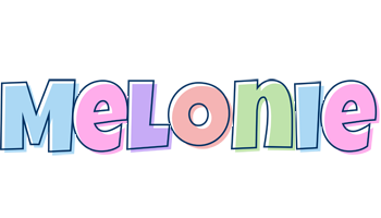 Melonie pastel logo