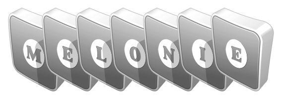 Melonie silver logo