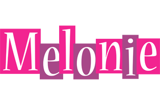 Melonie whine logo