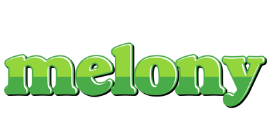 Melony apple logo