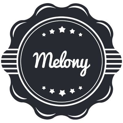 Melony badge logo