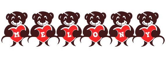 Melony bear logo