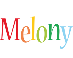 Melony birthday logo