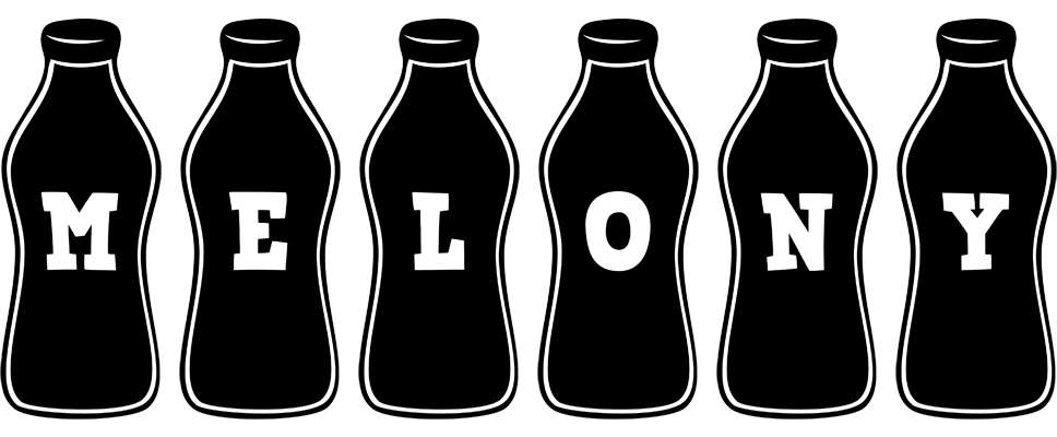 Melony bottle logo