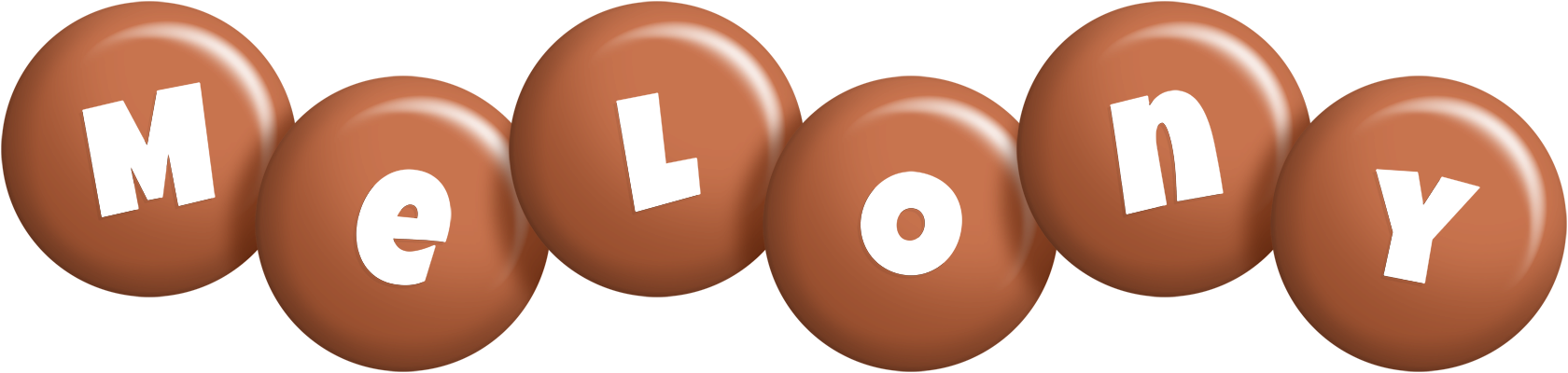 Melony candy-brown logo