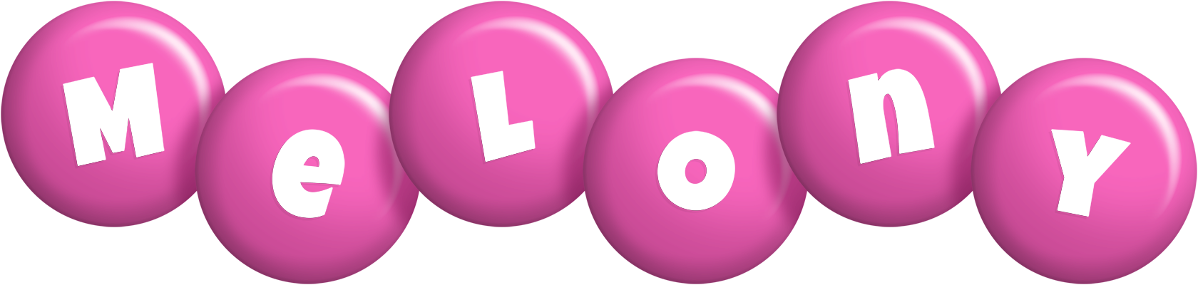 Melony candy-pink logo