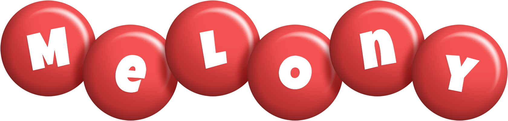Melony candy-red logo