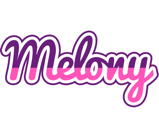 Melony cheerful logo