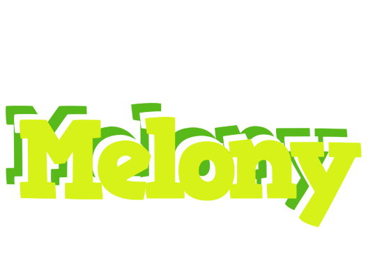 Melony citrus logo
