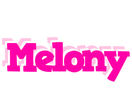 Melony dancing logo