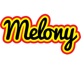 Melony flaming logo