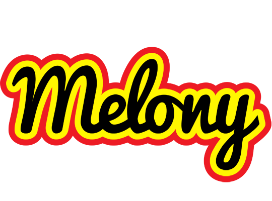 Melony flaming logo