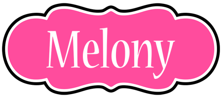 Melony invitation logo