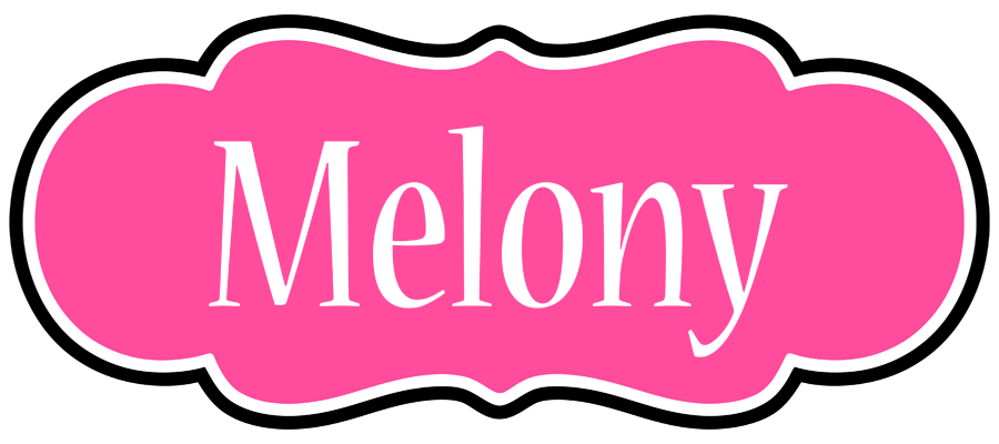 Melony invitation logo