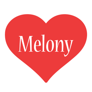 Melony love logo