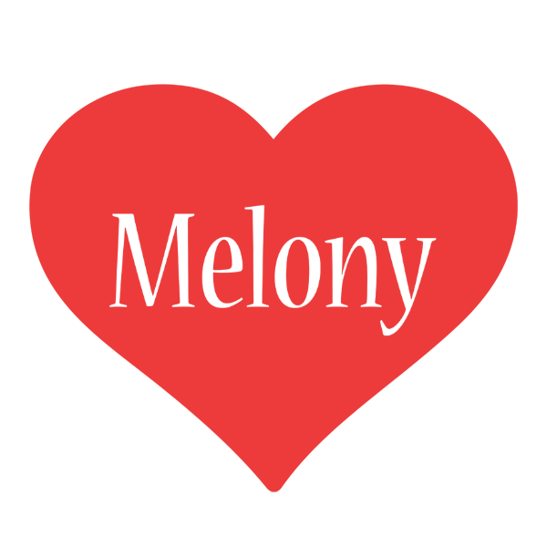 Melony love logo
