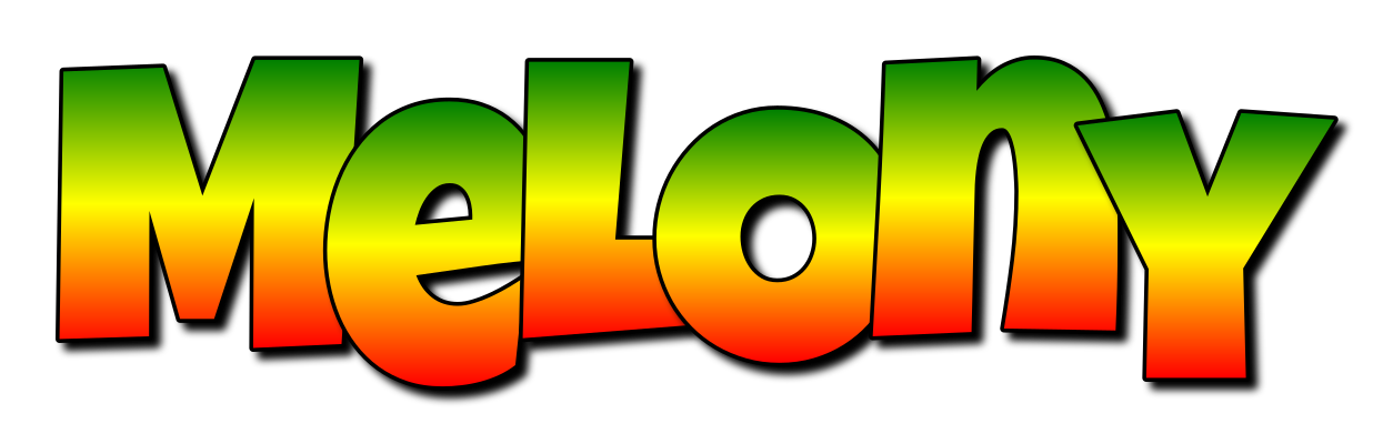 Melony mango logo
