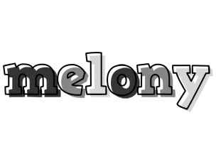 Melony night logo