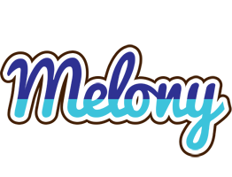 Melony raining logo