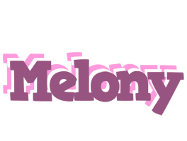 Melony relaxing logo