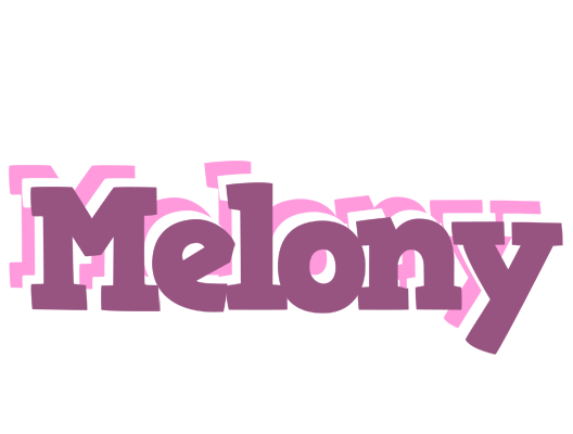 Melony relaxing logo