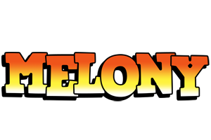 Melony sunset logo