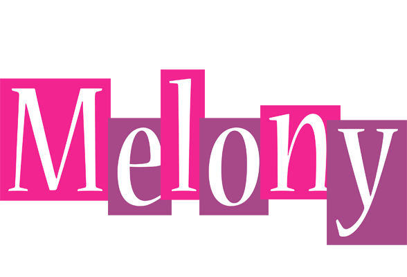 Melony whine logo