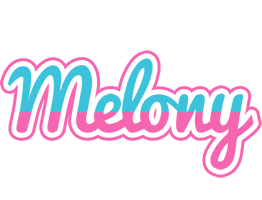 Melony woman logo