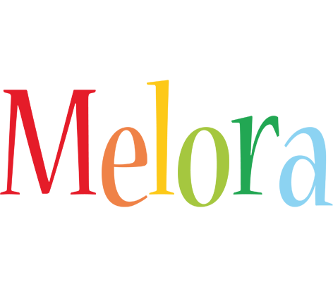 Melora birthday logo