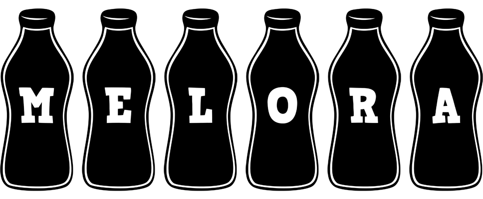 Melora bottle logo