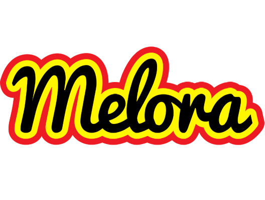 Melora flaming logo