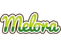 Melora golfing logo