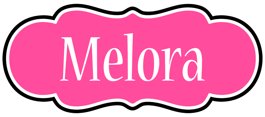 Melora invitation logo