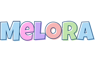 Melora pastel logo