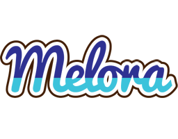 Melora raining logo