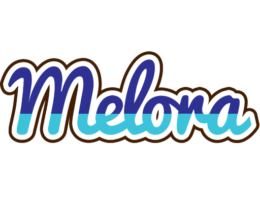 Melora raining logo