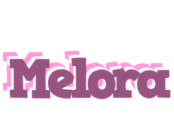 Melora relaxing logo