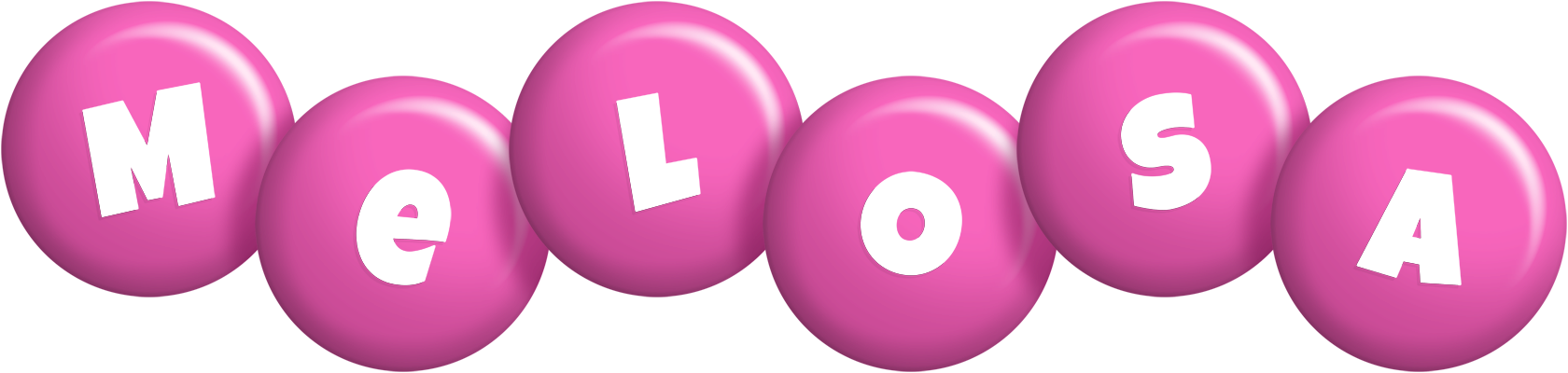 Melosa candy-pink logo