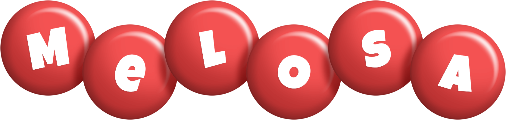 Melosa candy-red logo