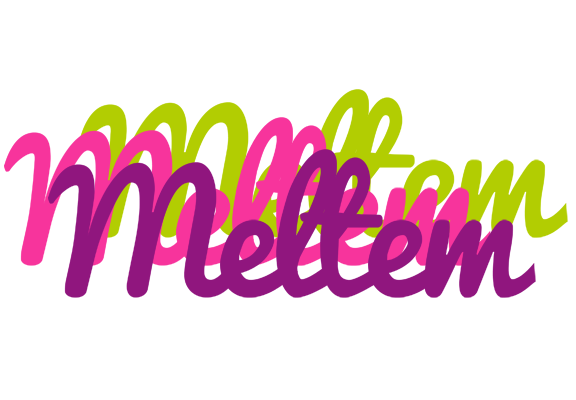 Meltem flowers logo